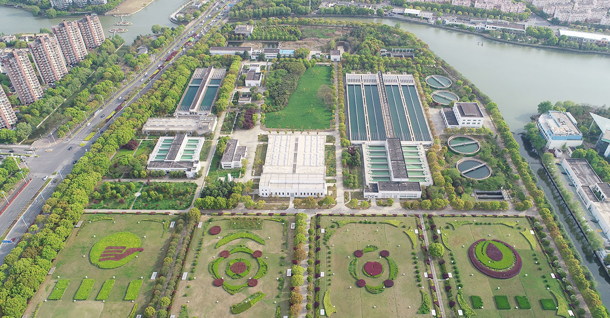 蘇州工業園區星港街自來水廠，45萬噸/日